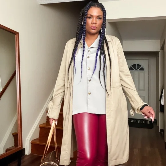 Joe Fresh Beige Overlayer, M - Picture 3 of 16